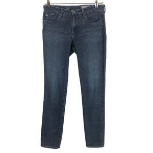AG Adriano Goldschmied The Prima Mid Rise Cigarette Jeans 29 Med Wash Stretch